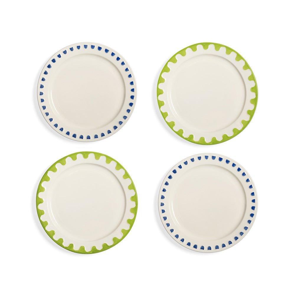 Plate Folk Medium (set of 4)
