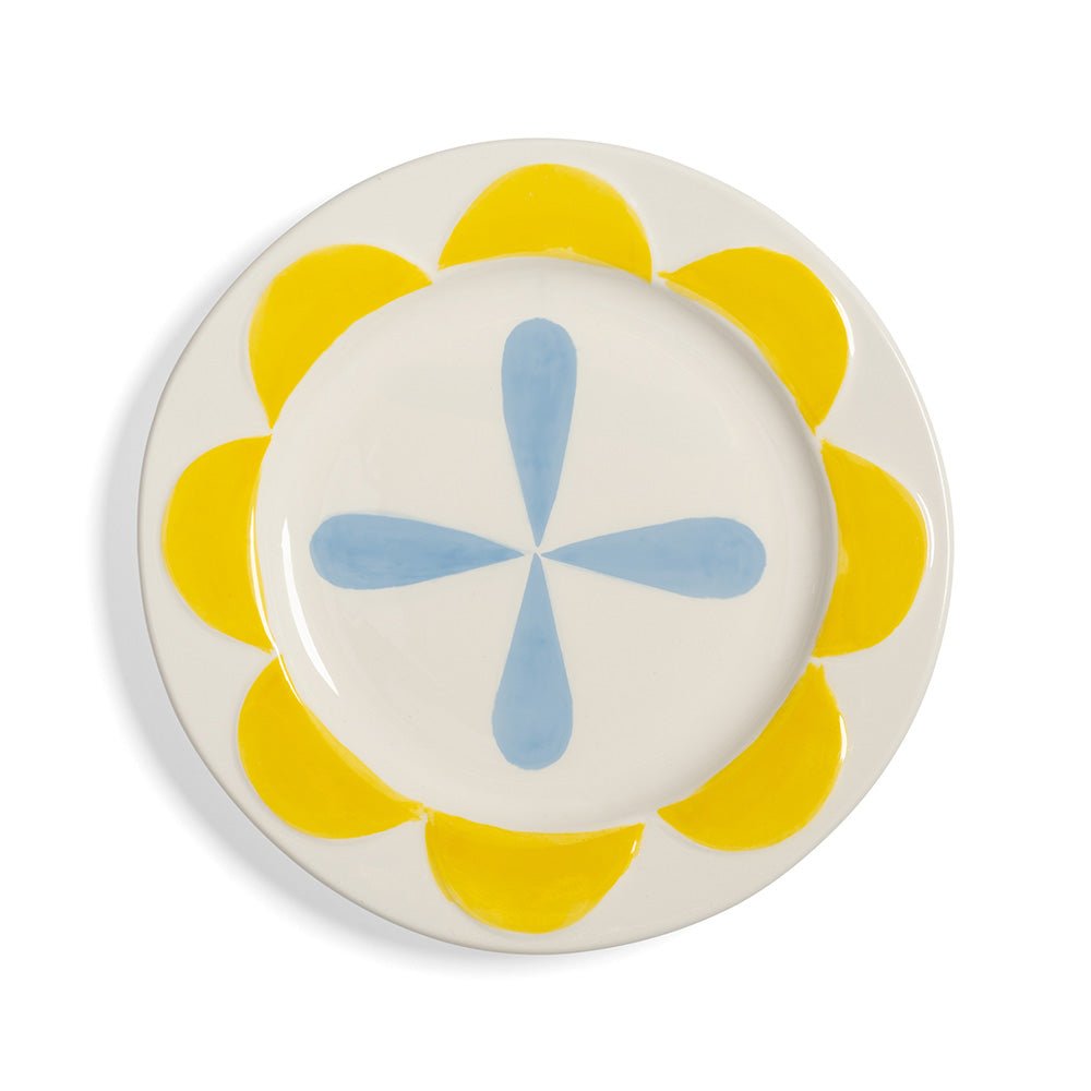 Plate Folk Small (set of 4)