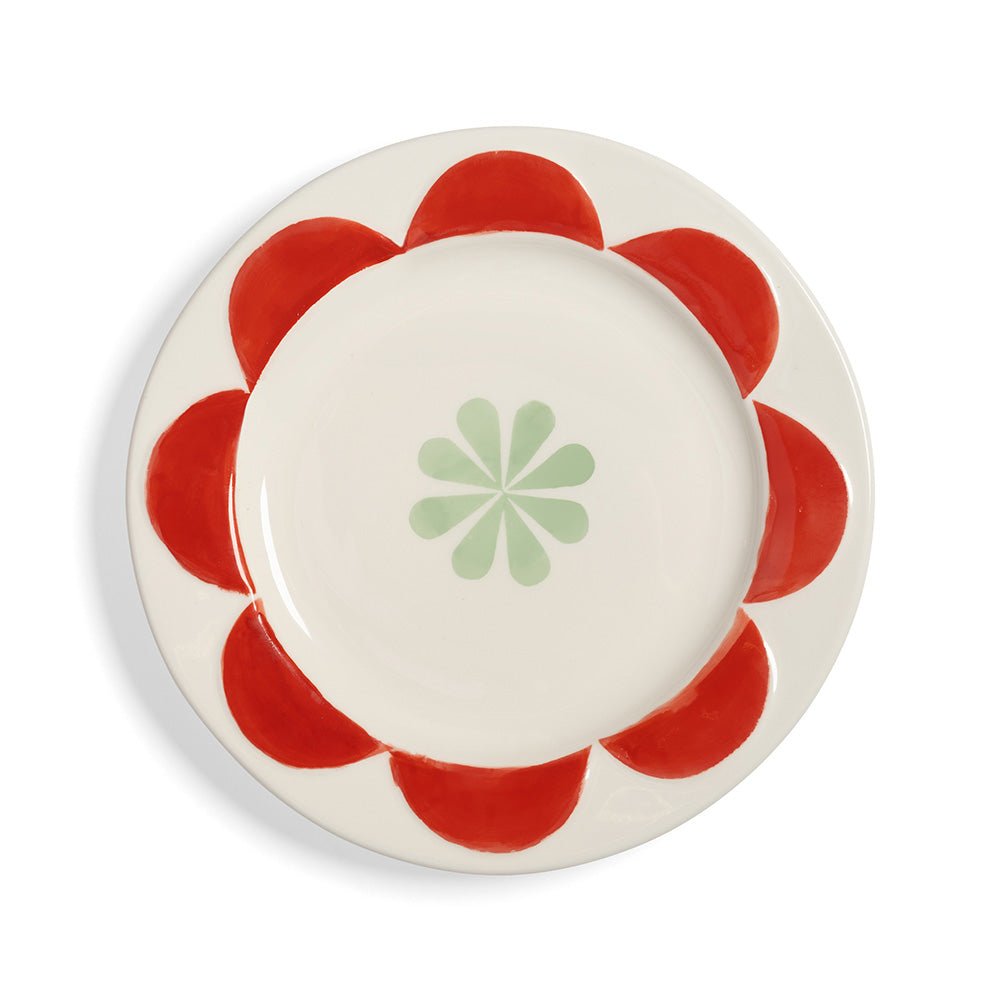 Plate Folk Small (set of 4)
