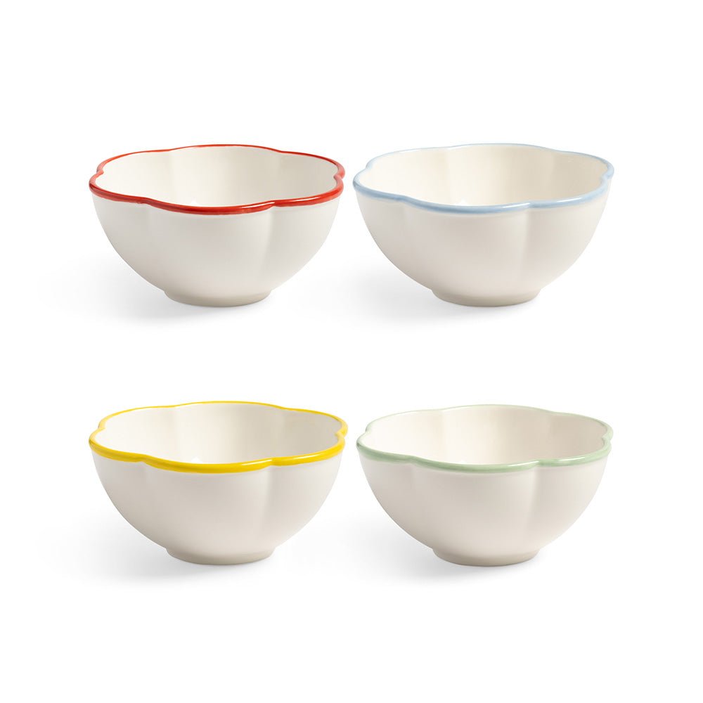 Bowl Folk Small (set of 4)