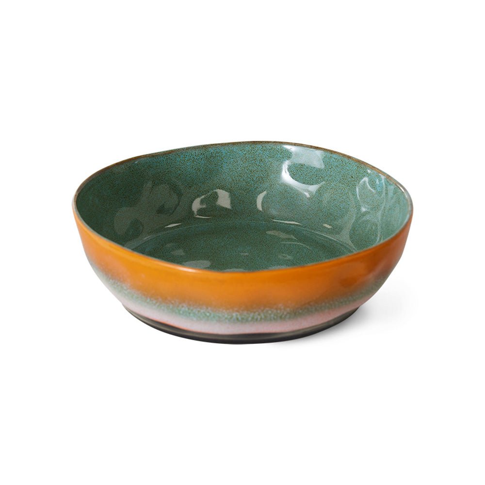 70s Ceramics Bowl Golden Hour