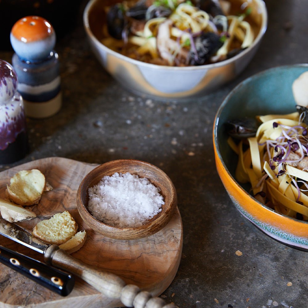 70s Ceramics Bowl Golden Hour