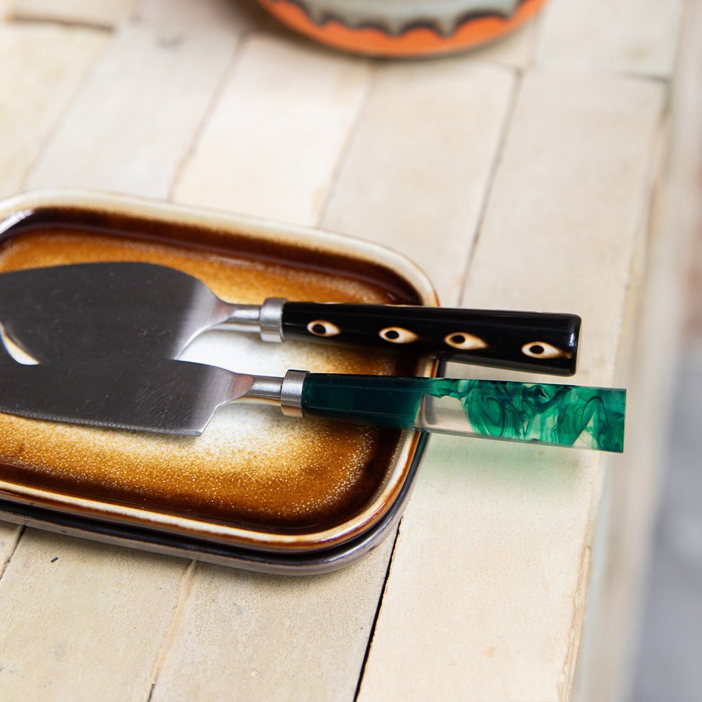 70s Ceramics Small Tray Mojave Brown