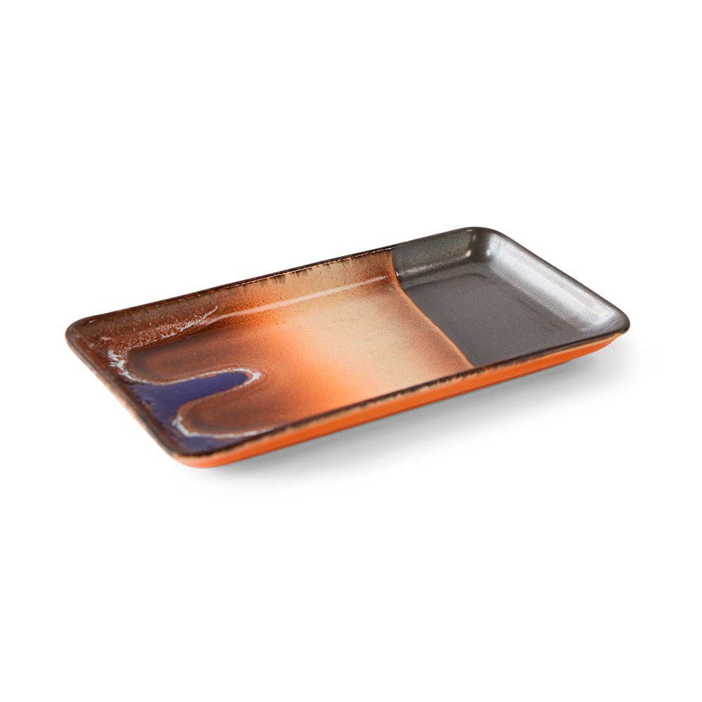 70s Ceramics Small Trays Twenty Four Hours B