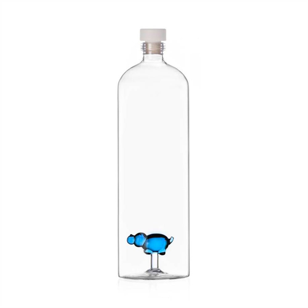 Bottle Blue Hippo