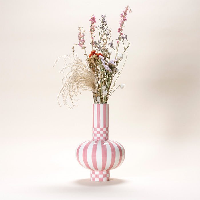 Vase Gabriel Squares & Stripes
