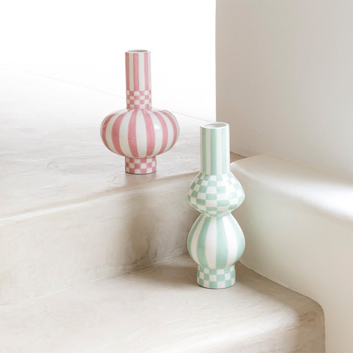 Vase Gabriel Squares & Stripes