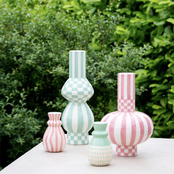 Vase Gabriel Squares & Stripes