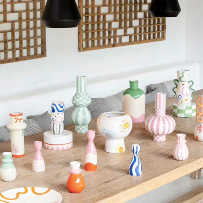 Vase Gabriel Squares & Stripes