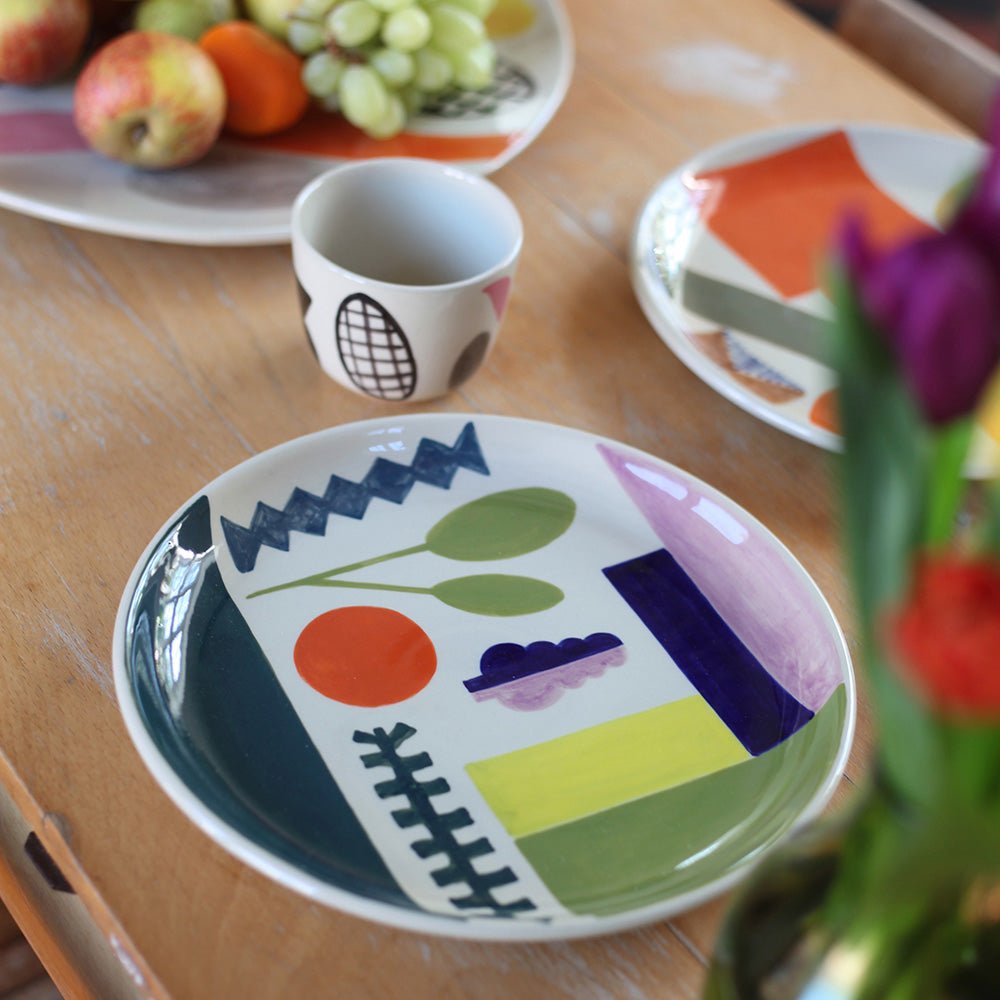 Side Plate Ceramic Bouquet Garni