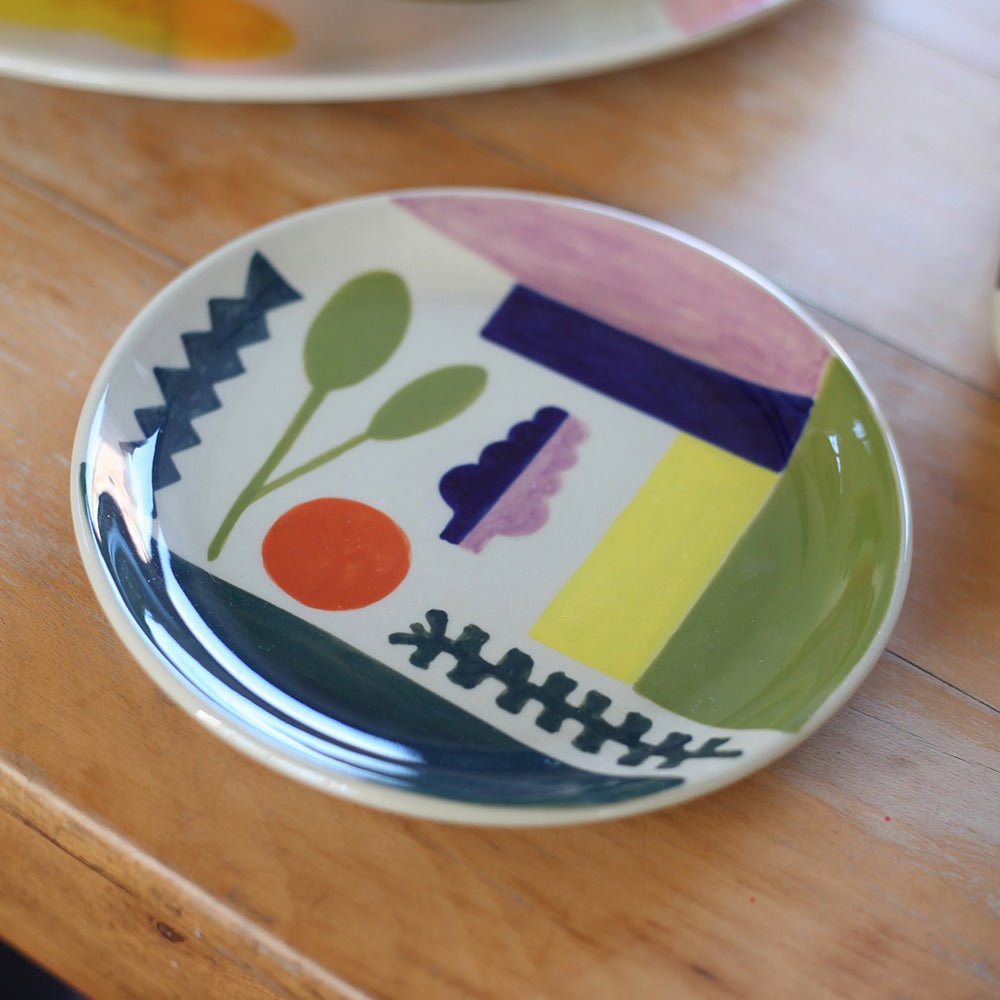 Side Plate Ceramic Bouquet Garni