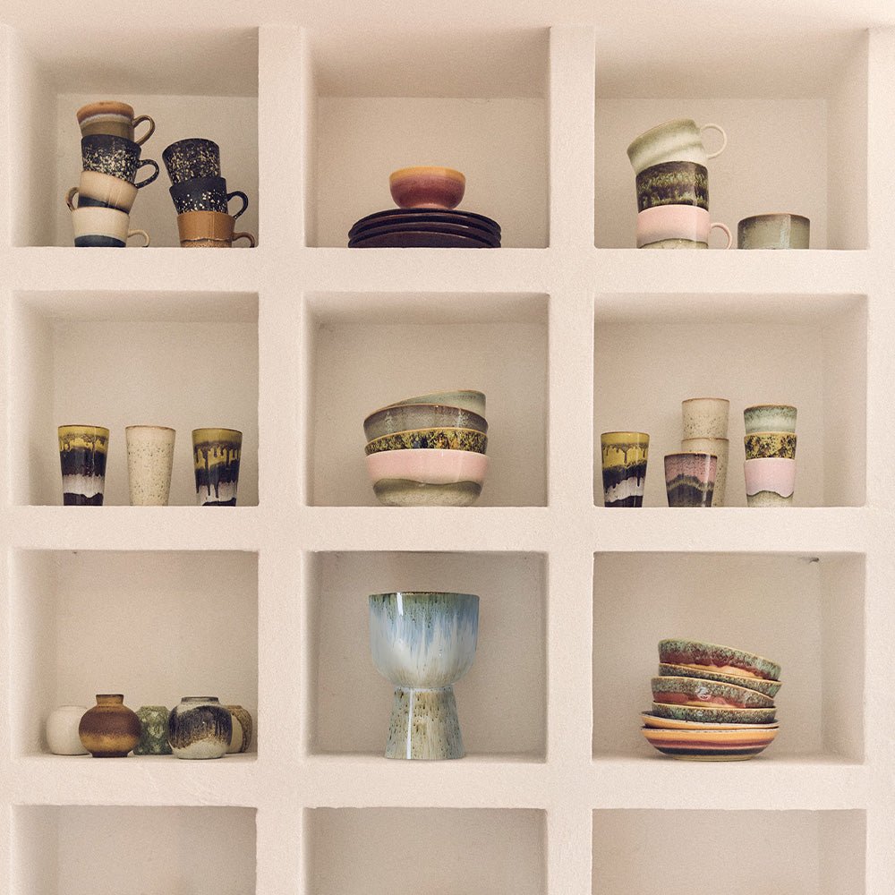 70s Ceramics: Tea Cups - Odyssey (set de 2)