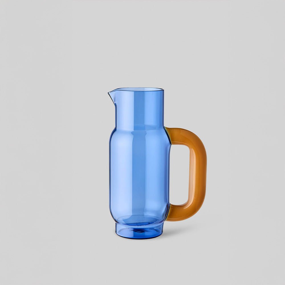 Pitcher Blue Milky Amber