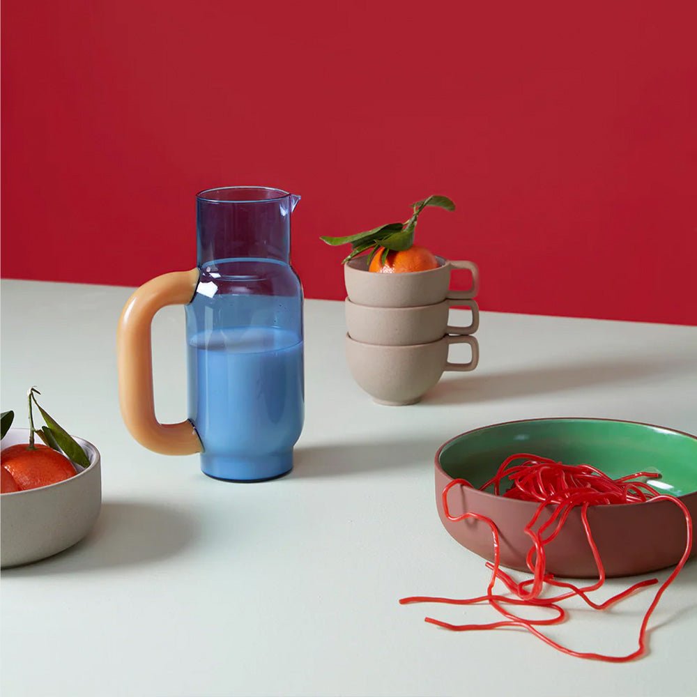 Pitcher Blue Milky Amber