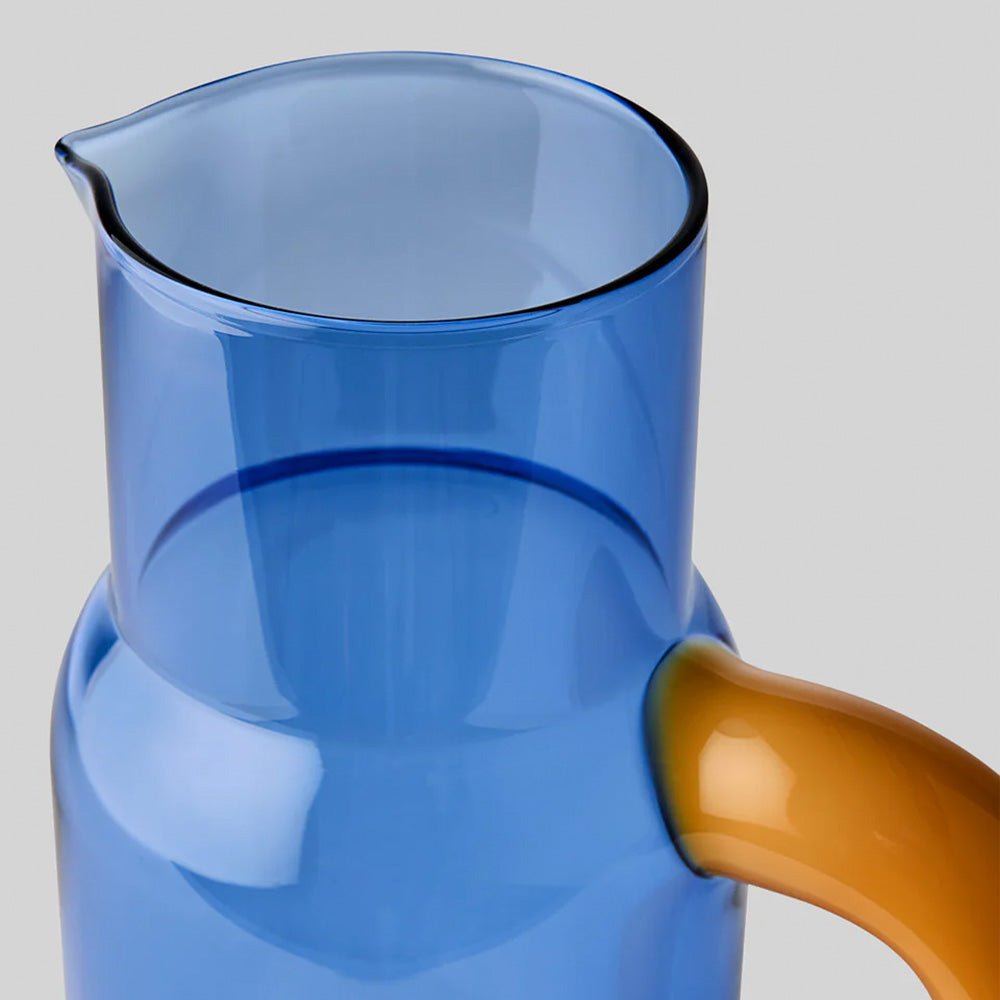 Pitcher Blue Milky Amber