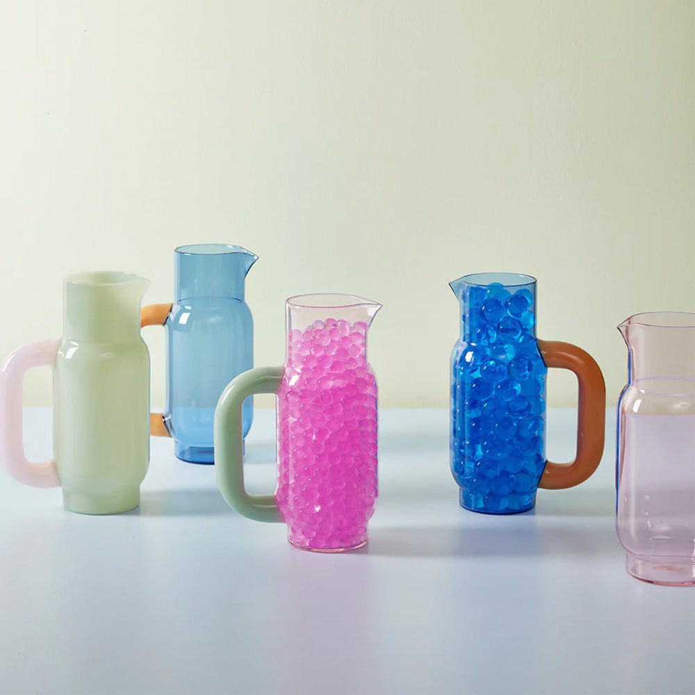 Pitcher Blue Milky Amber