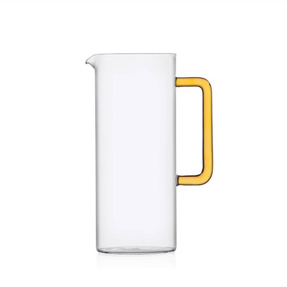 Tube Jug With Yellow Handle